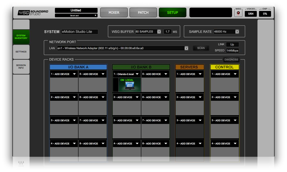 WSG Setup